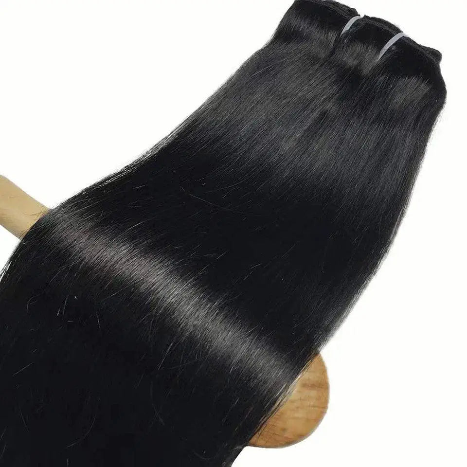 Brazilian Straight Remy Hair Extensions Luxe Clip In Set