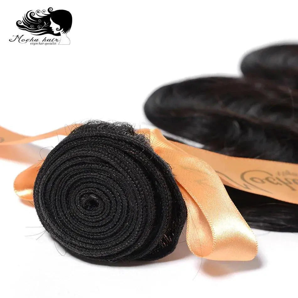 Brazilian Virgin Body Wave Hair Extensions Mocha Waves