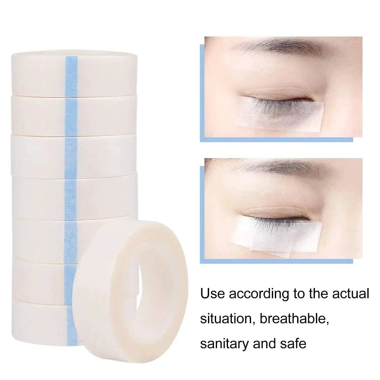 Breathable Eyelash Extension Tape Set for Application Upgrade
