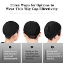 Breathable Wig Cap for Long Hair Wearers