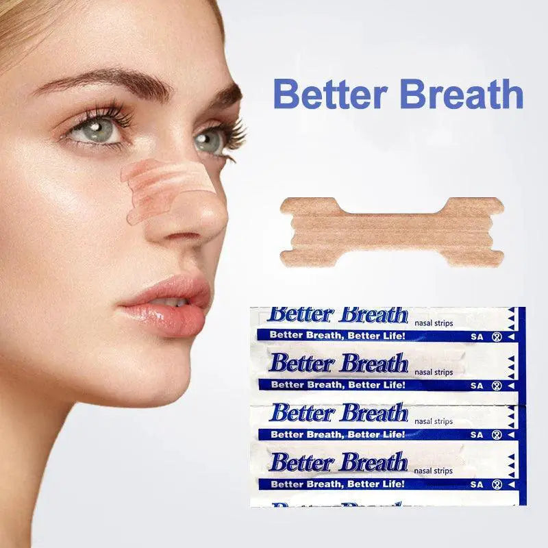 Breathe Easy Nasal Strips For Enhanced Breathing At Night