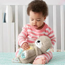 Breathing Bear Baby Soothing Otter Plush Doll Toy for Sleep