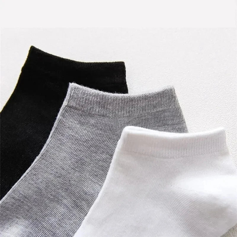 BreezeGuard Mens Polyester Boat Socks - Breathable All Day Comfort Everyday Wear