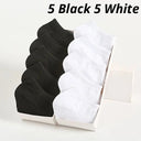 Breathable Men's Boat Socks For Day Wear