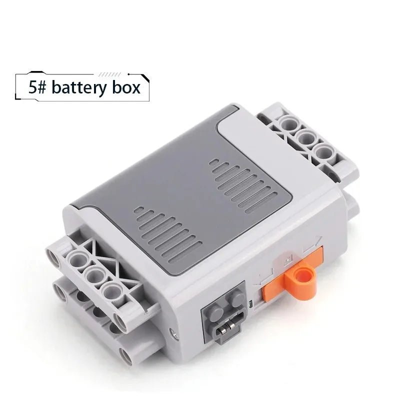 BrickLab Electric Motor Building Blocks Kit - LED Light Battery Box Included Now