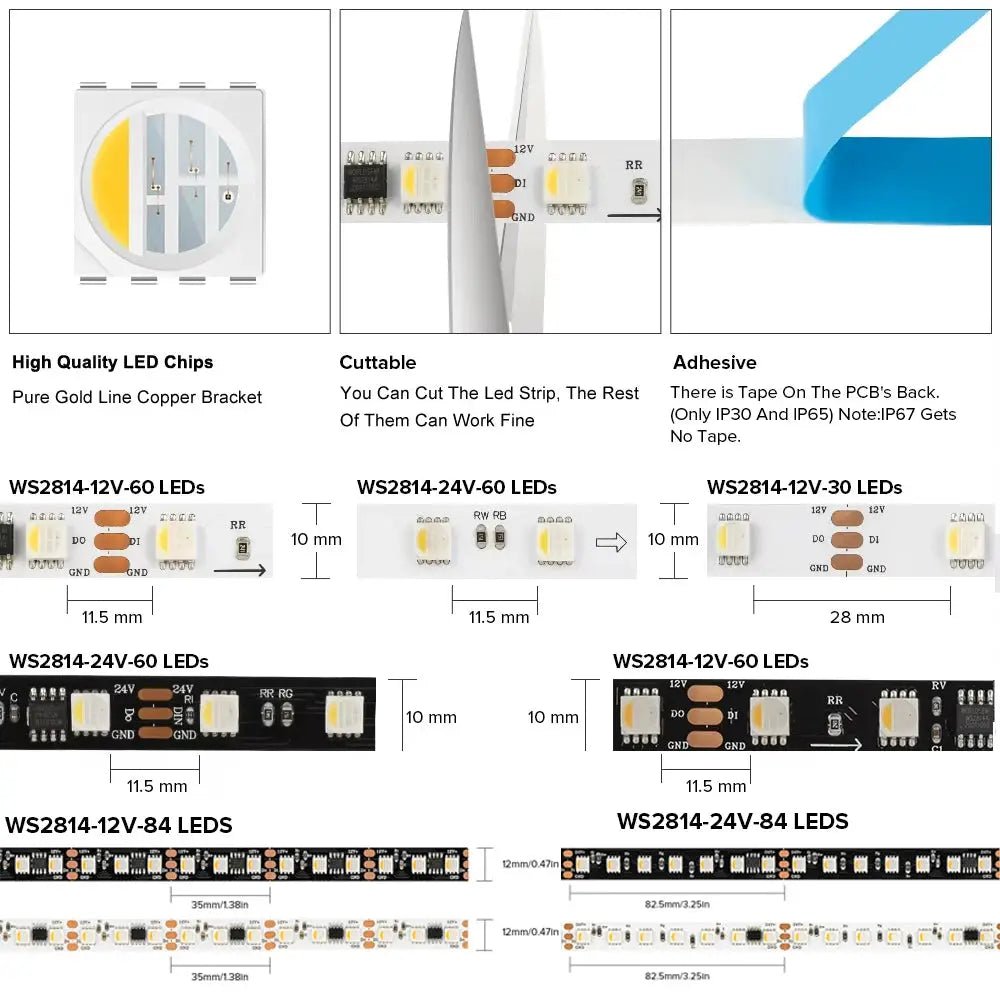 Bright Glow LED Strip for Home Decor