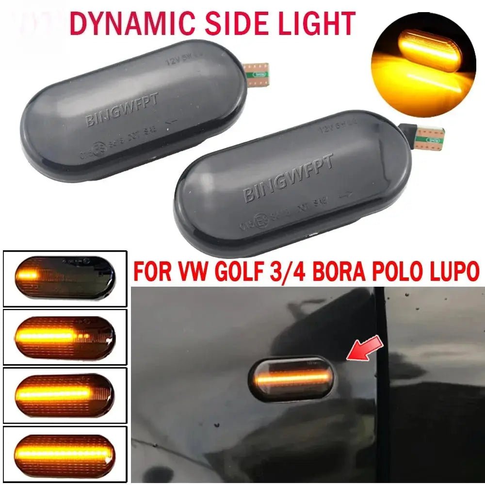 Bright LED Turn Signal Blinker for Seat