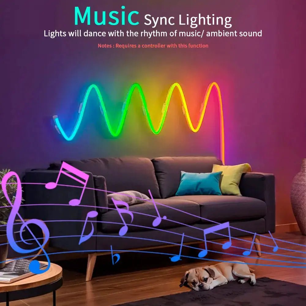 Bright Outdoor LED Neon Strip for Patios