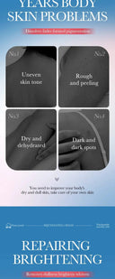 Brightening Body Cream for Dark Skin