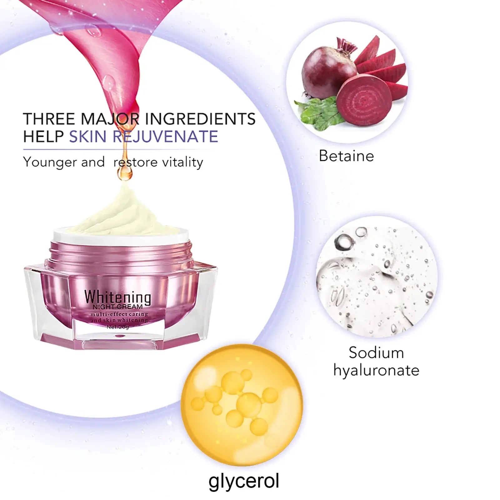 Brightening Hyaluronic Cream for Women