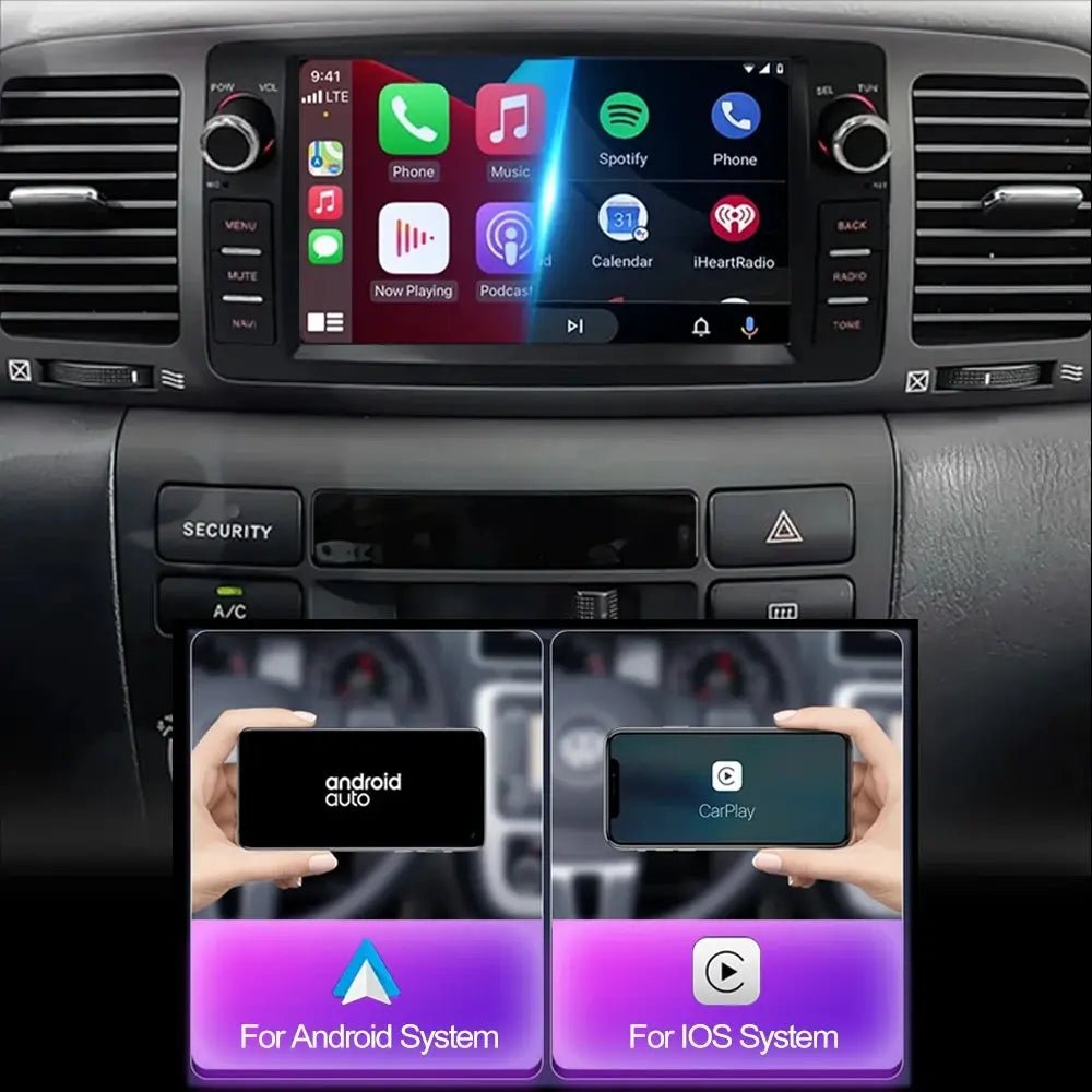 Brighter Android Car Radio for Corolla