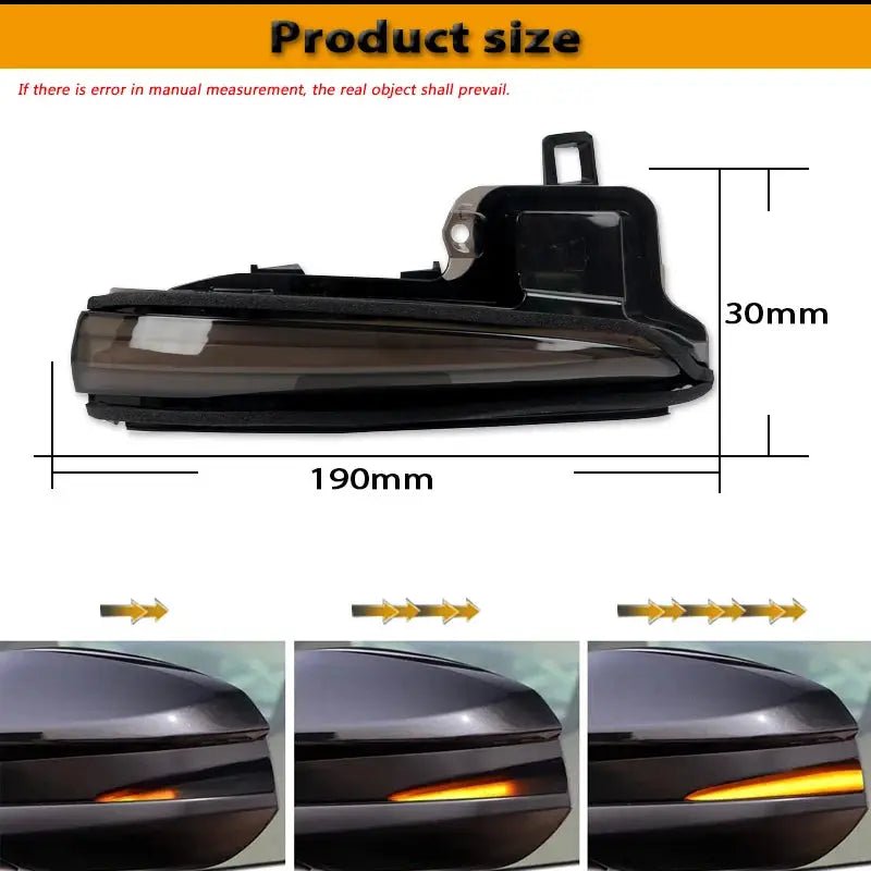 Brighter LED Mirror Signals For RAV4