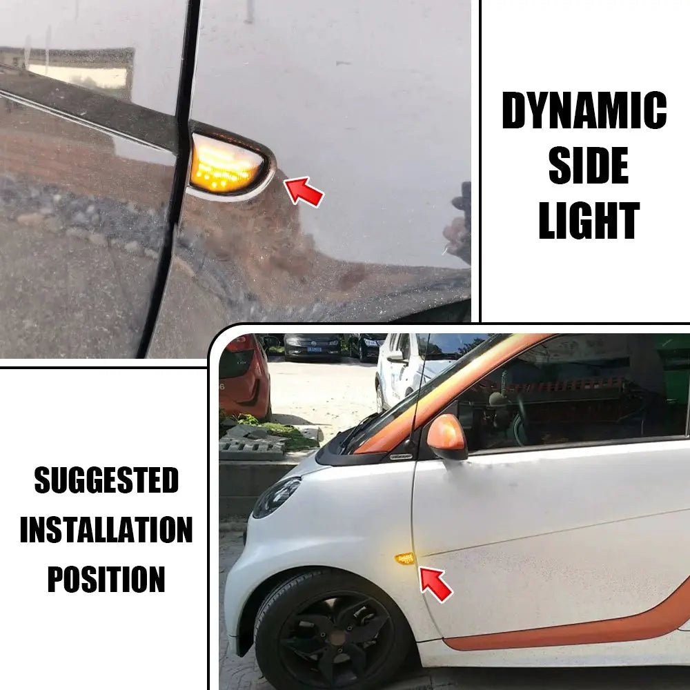 Brighter LED Side Marker for Fortwo