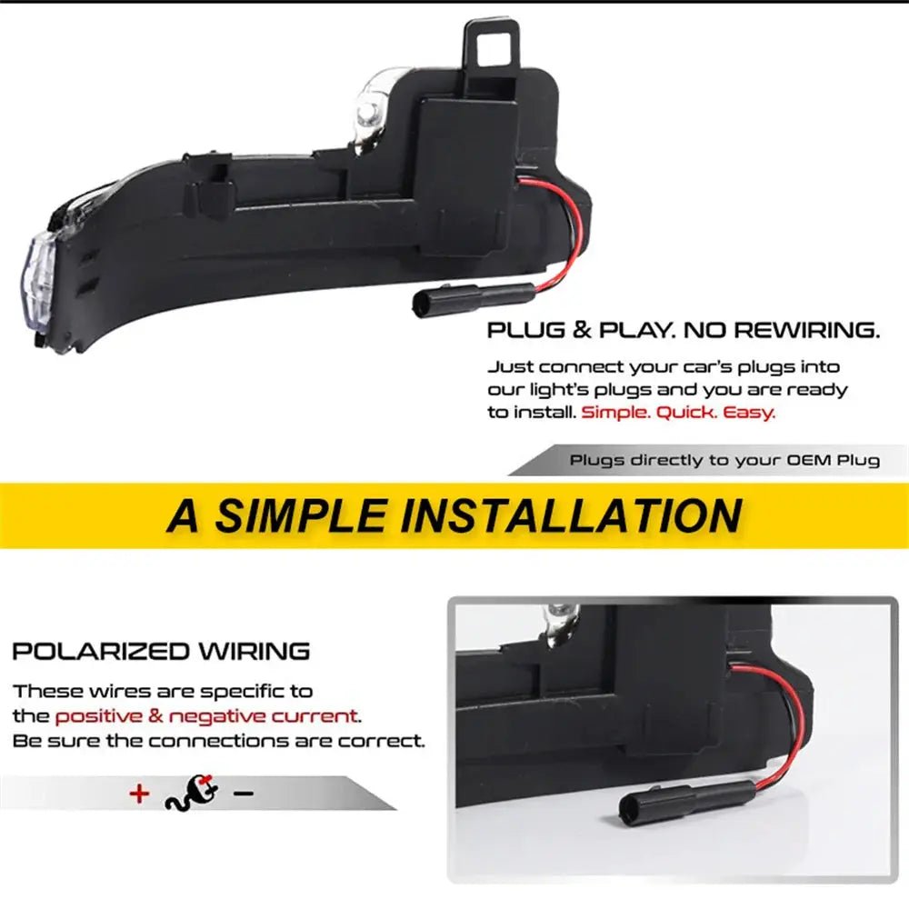 Brighter Side Mirror Signals for RAV4