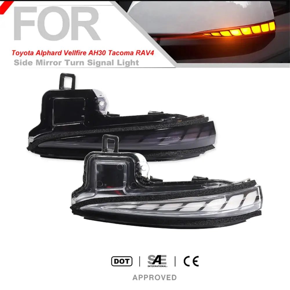 Brighter Side Mirror Signals for RAV4