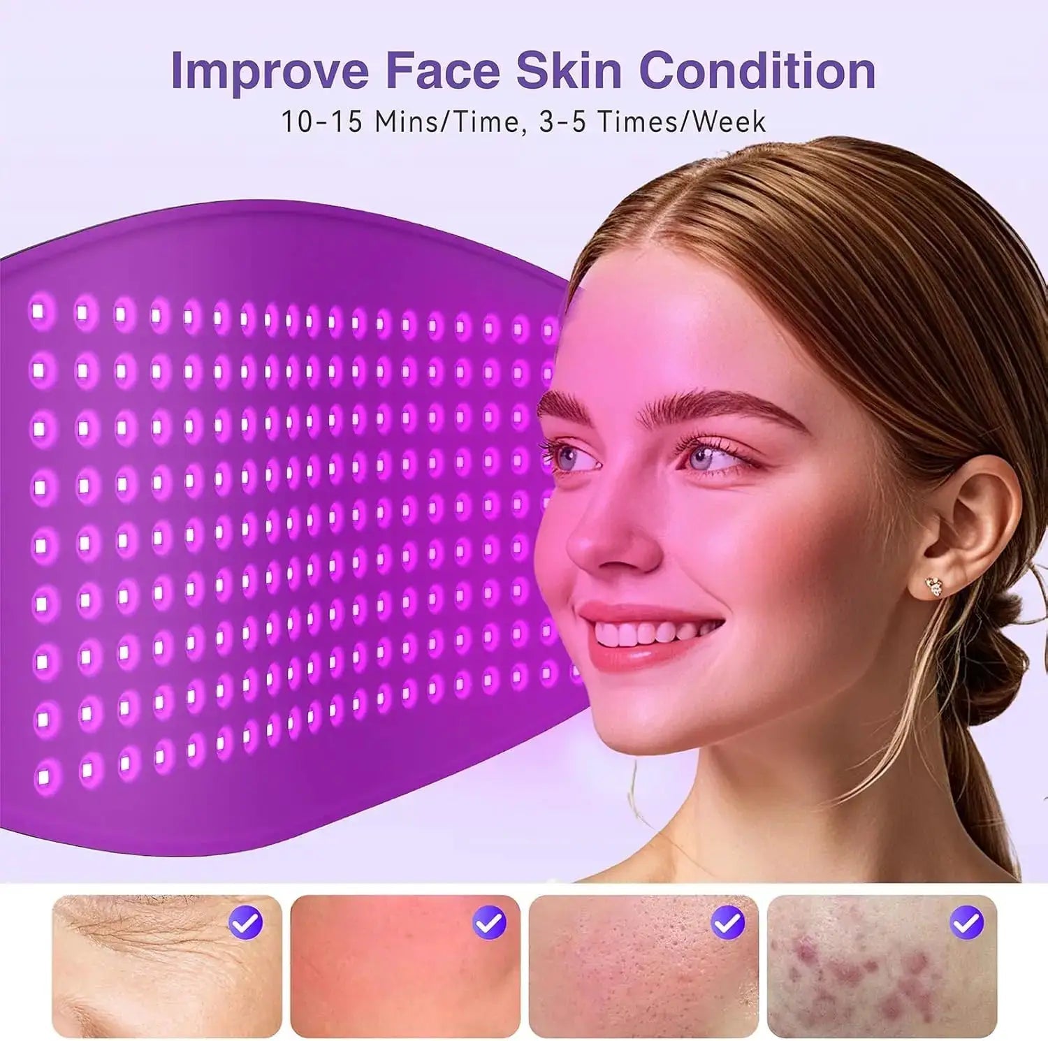 Brighter Skin LED Mask for Home Use