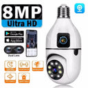 Color Night Vision Bulb Camera for Home