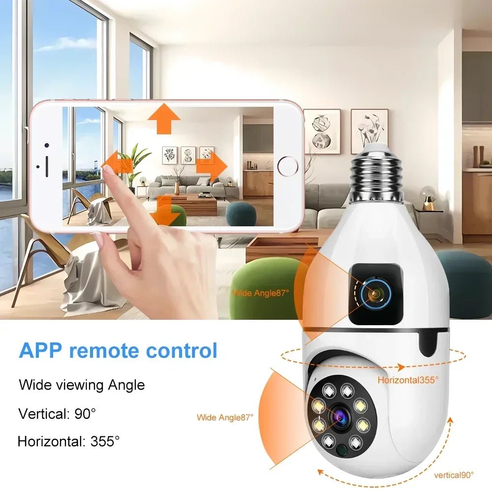 Color Night Vision Bulb Camera for Home — product view 13