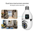 Color Night Vision Bulb Camera for Home