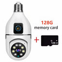 Color Night Vision Bulb Camera for Home
