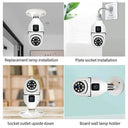 Color Night Vision Bulb Camera for Home