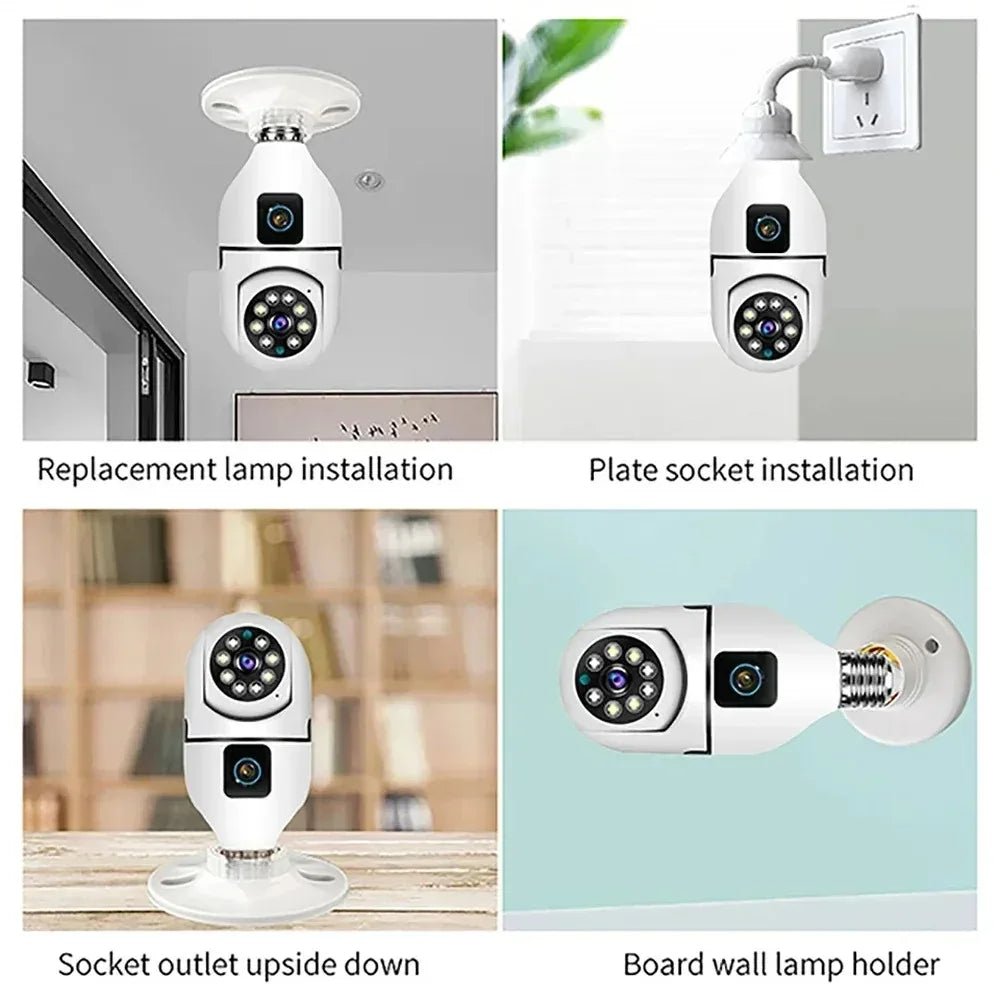 Color Night Vision Bulb Camera for Home — product view 16