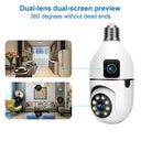 Color Night Vision Bulb Camera for Home