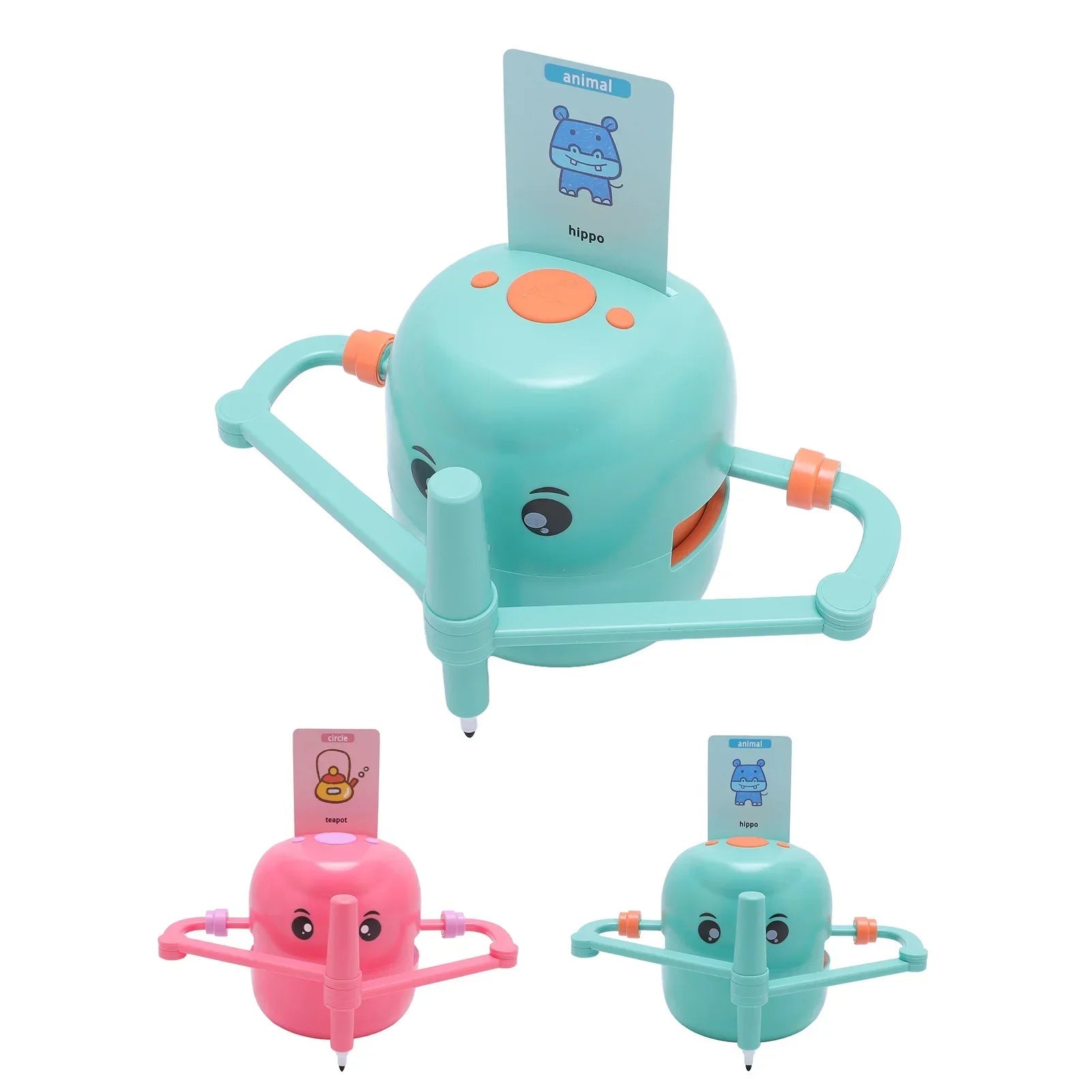 BrightPlay Smart Painting Robot Mini - No Screens Required for Creative Art Time