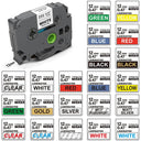 Brother Label Maker Tape Waterproof Ribbon for Professional Labels