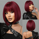 Brown Blonde Ombre Bob Wig for Women Stylish Hairpiece