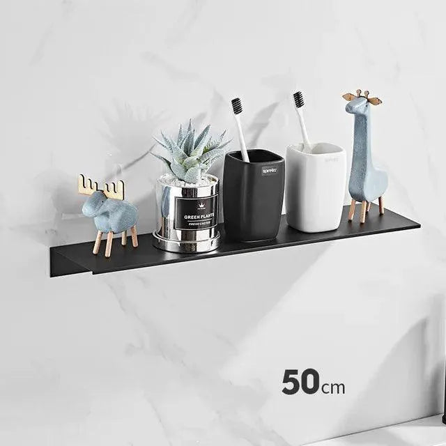 Brushed Gold Bathroom Shelf for Storage — product view 14