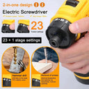 High Torque Cordless Screwdriver for DIY