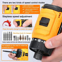 High Torque Cordless Screwdriver for DIY