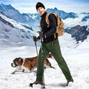 Men Winter Waterproof Climbing Skiing Trekking Fleece Pants