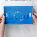 Building Blocks Tissue Box Organizer Modern Wall-Mounted Holder