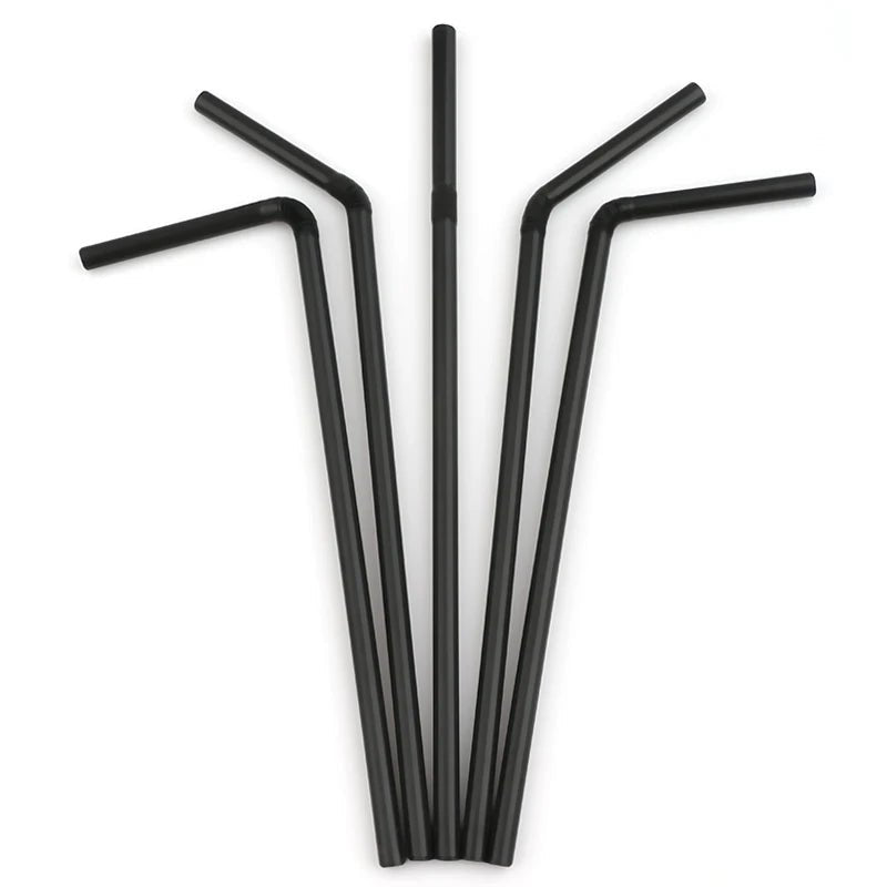 Bulk Colorful And Black Drinking Straws For Weddings And Parties 50 To 3000 Pack
