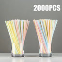 Bulk Colorful And Black Drinking Straws For Weddings And Parties 50 To 3000 Pack