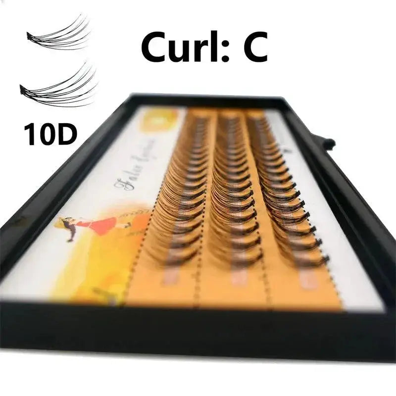Bulk Pack Natural 3D False Eyelashes For Glamour 60 Pairs