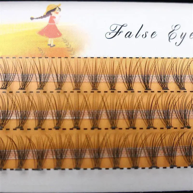 Bulk Pack Natural 3D False Eyelashes For Glamour 60 Pairs