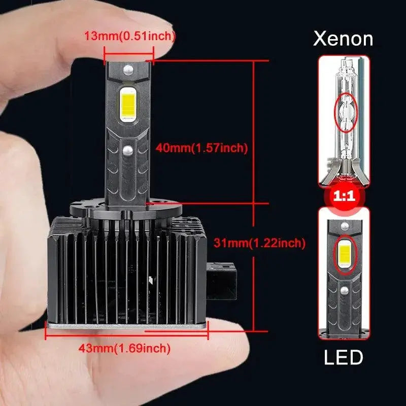 Bullvision LED Headlights 35000 Lumens Easy Install