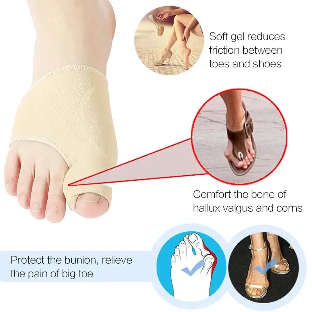 Bunion Relief Kit Instant Comfort And Toe Protection Set