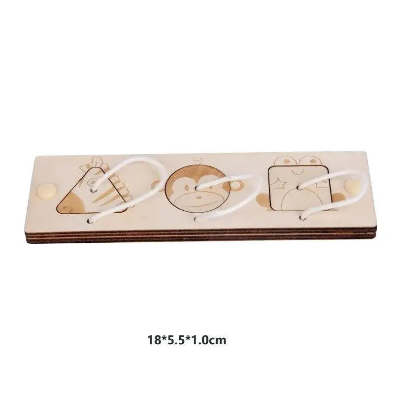 Busy Board Montessori Educational Toys For Baby Skills Fun