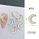 Butterfly Aurora Floral Resin Nail Art Kit Elegant DIY Sparkle