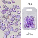 Butterfly Aurora Floral Resin Nail Art Kit Elegant DIY Sparkle