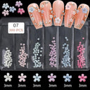 Butterfly Aurora Floral Resin Nail Art Kit Elegant DIY Sparkle