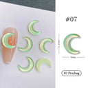 Butterfly Aurora Floral Resin Nail Art Kit Elegant DIY Sparkle