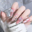 Butterfly Aurora Floral Resin Nail Art Kit Elegant DIY Sparkle