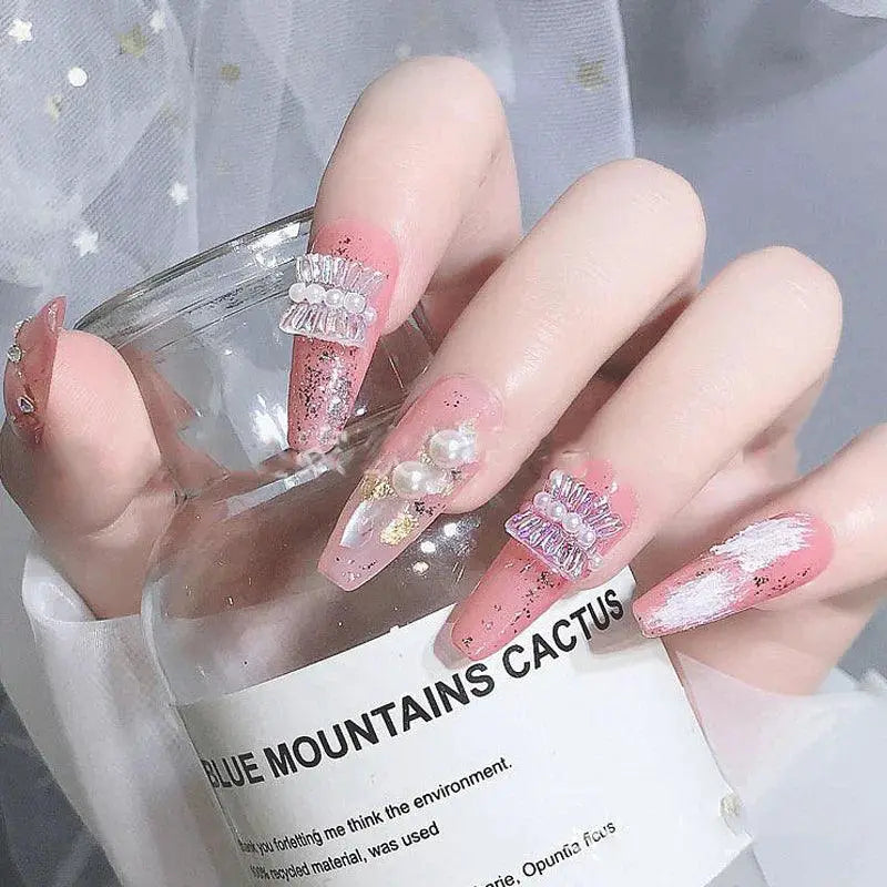 Butterfly Aurora Floral Resin Nail Art Kit Diy Sparkle