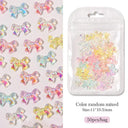 Butterfly Aurora Floral Resin Nail Art Kit Elegant DIY Sparkle