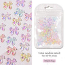 Butterfly Aurora Floral Resin Nail Art Kit Elegant DIY Sparkle